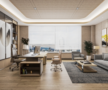 Modern Manager's Office-ID:318346981