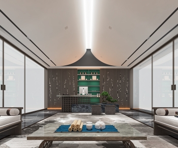 New Chinese Style Lobby Hall-ID:848201044