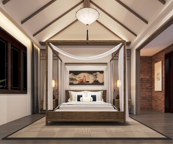 New Chinese Style Guest Room-ID:474678996