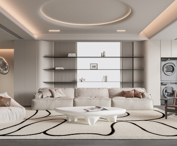 Modern A Living Room-ID:850922115