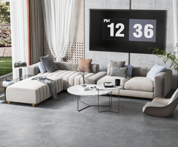 Modern Corner Sofa-ID:111143115