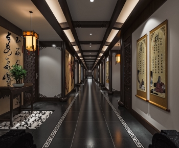 New Chinese Style Corridor-ID:428364043