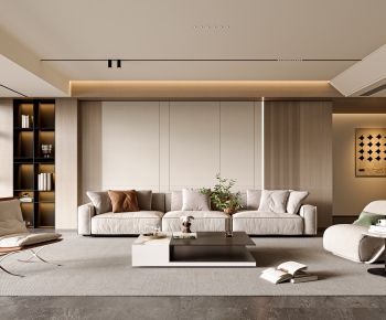Modern A Living Room-ID:884761109