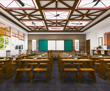 New Chinese Style Calligraphy Classroom-ID:119621998