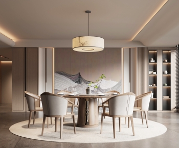 New Chinese Style Dining Room-ID:388026003