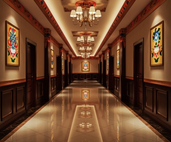 Chinese Style Corridor-ID:349946987
