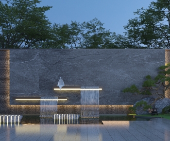 New Chinese Style Garden-ID:252880105