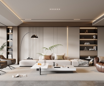 Modern A Living Room-ID:300594097