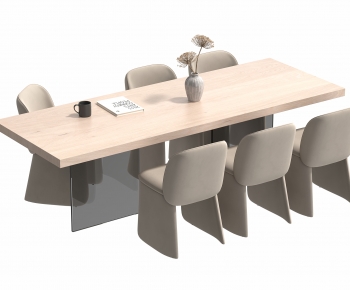 Modern Dining Table And Chairs-ID:793327091