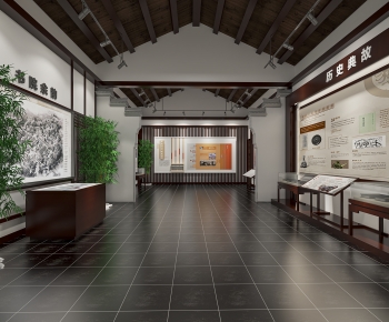 New Chinese Style Exhibition Hall-ID:233289964