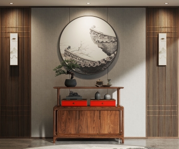 New Chinese Style Sideboard-ID:946223023
