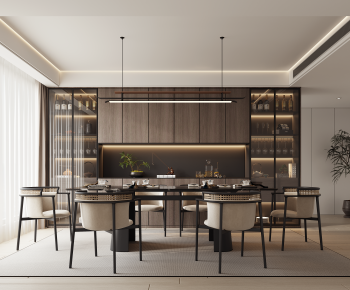 New Chinese Style Dining Room-ID:418222901
