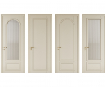 French Style Single Door-ID:673590901