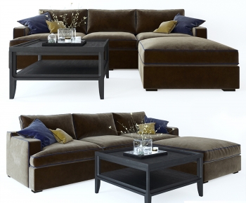 New Chinese Style Corner Sofa-ID:818541057