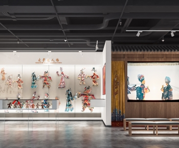 New Chinese Style Exhibition Hall-ID:860268125