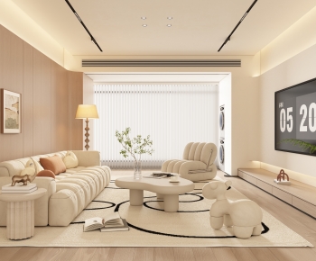 Modern A Living Room-ID:973623048