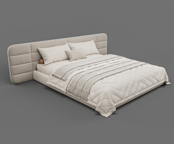 Modern Double Bed-ID:680223946