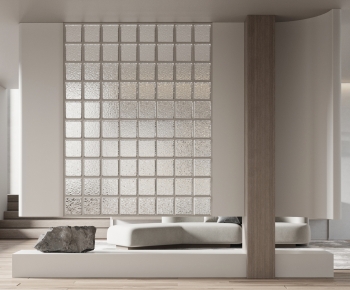 Modern Glass Screen Partition-ID:520260106