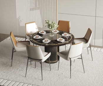 Modern Dining Table And Chairs-ID:207473999