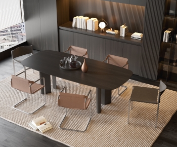 Modern Dining Table And Chairs-ID:943209895