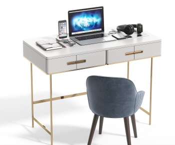 Modern Office Desk And Chair-ID:959979063