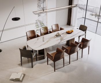 Modern Dining Table And Chairs-ID:841133122
