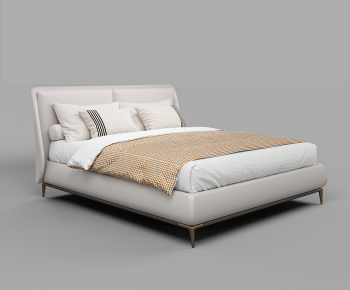 Modern Double Bed-ID:183567053