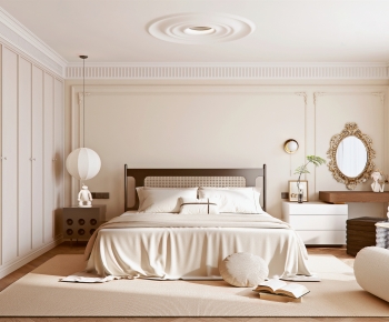 French Style Bedroom-ID:655460458