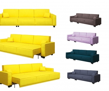 Nordic Style Three-seat Sofa-ID:292648087