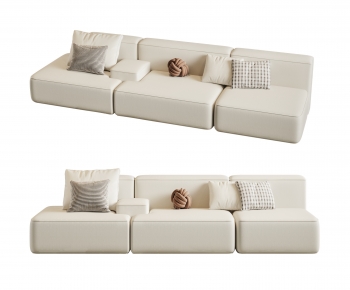 Modern Three-seat Sofa-ID:512078059