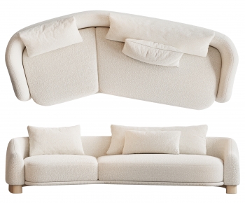Modern Three-seat Sofa-ID:720634946