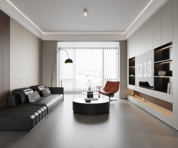 Modern A Living Room-ID:429600001