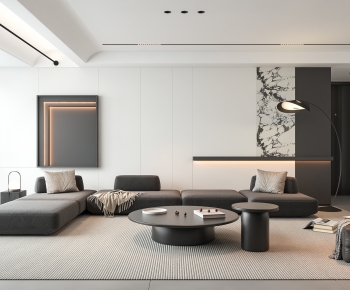 Modern A Living Room-ID:202510125