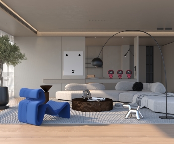 Modern A Living Room-ID:133913995