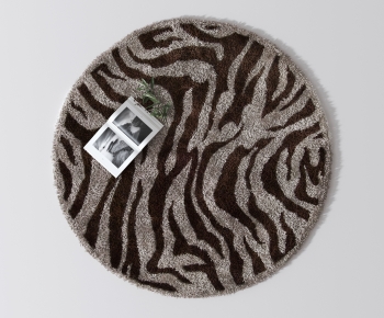 Modern Circular Carpet-ID:272624022