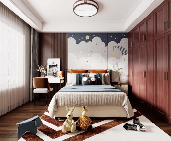 New Chinese Style Children's Room-ID:156594043