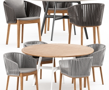 Modern Dining Table And Chairs-ID:650228023