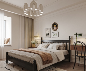 French Style Bedroom-ID:715536127