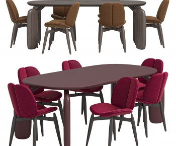 Modern Dining Table And Chairs-ID:995603084