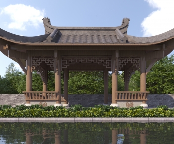 New Chinese Style Pavilion-ID:396578072