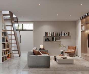 Modern A Living Room-ID:161803019