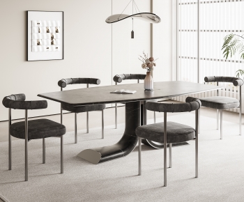 Modern Dining Table And Chairs-ID:174165012