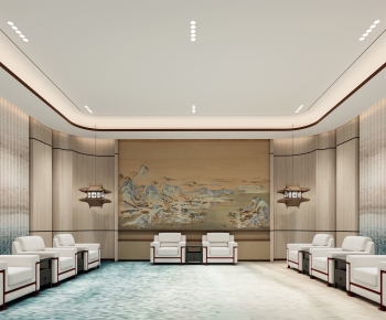 New Chinese Style Reception Area-ID:688378107