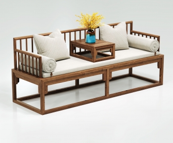 New Chinese Style Arhat Bed-ID:241465092