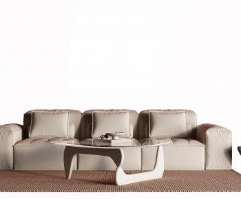 Modern Three-seat Sofa-ID:831142909