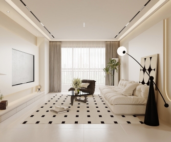 Modern A Living Room-ID:292397022