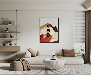 Modern A Living Room-ID:380559922