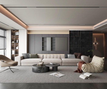 Modern A Living Room-ID:845100912
