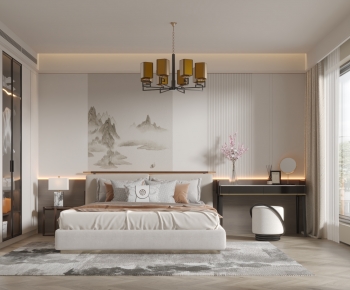 New Chinese Style Bedroom-ID:798388009