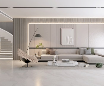 Modern A Living Room-ID:203161002